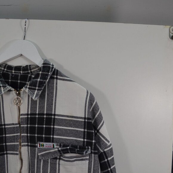 Plaid Cross Colours Jacket All - Picture 2 of 3